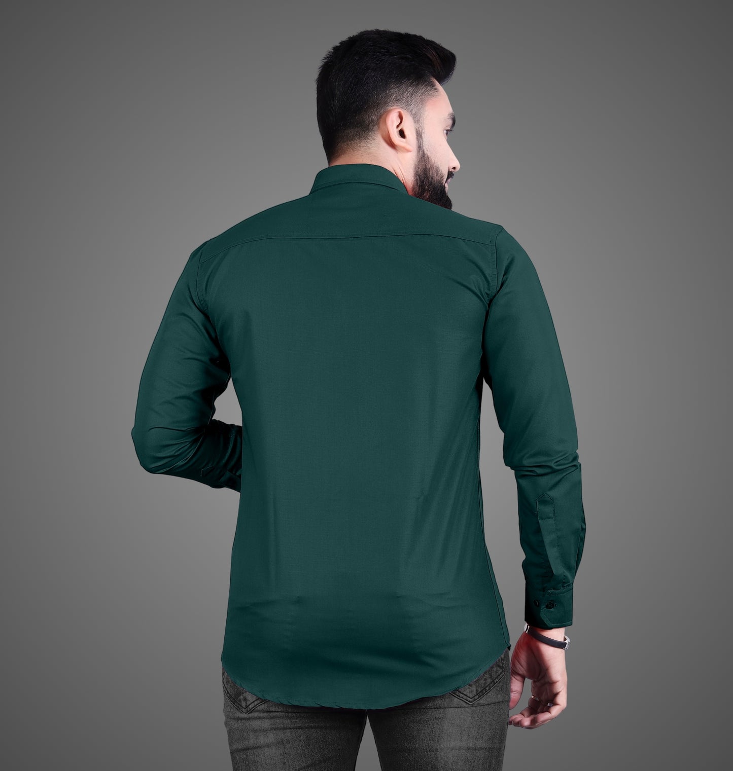 Men's Premium Cotton Blend Full Sleeve Formal Shirt – Slim Fit, Office Wear