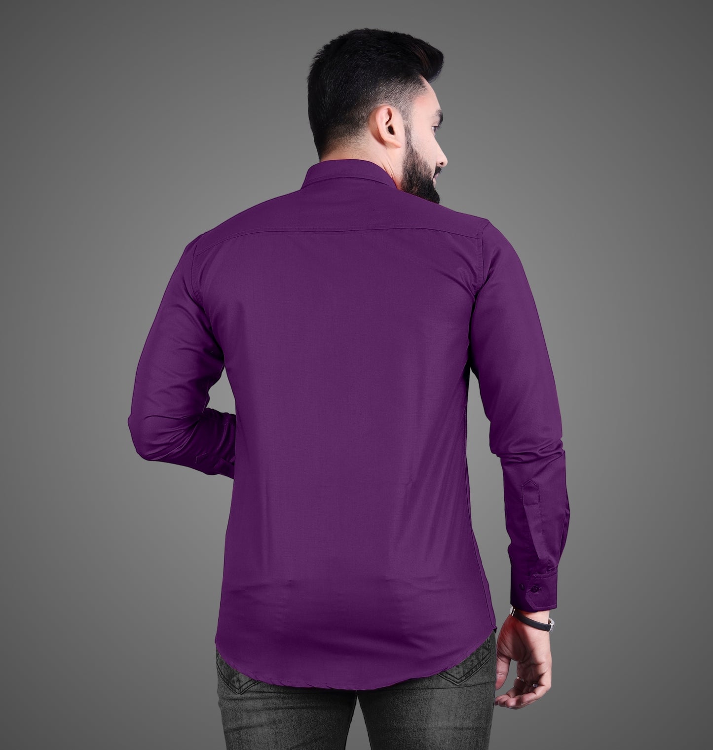 Men's Premium Cotton Blend Full Sleeve Formal Shirt – Slim Fit, Office Wear