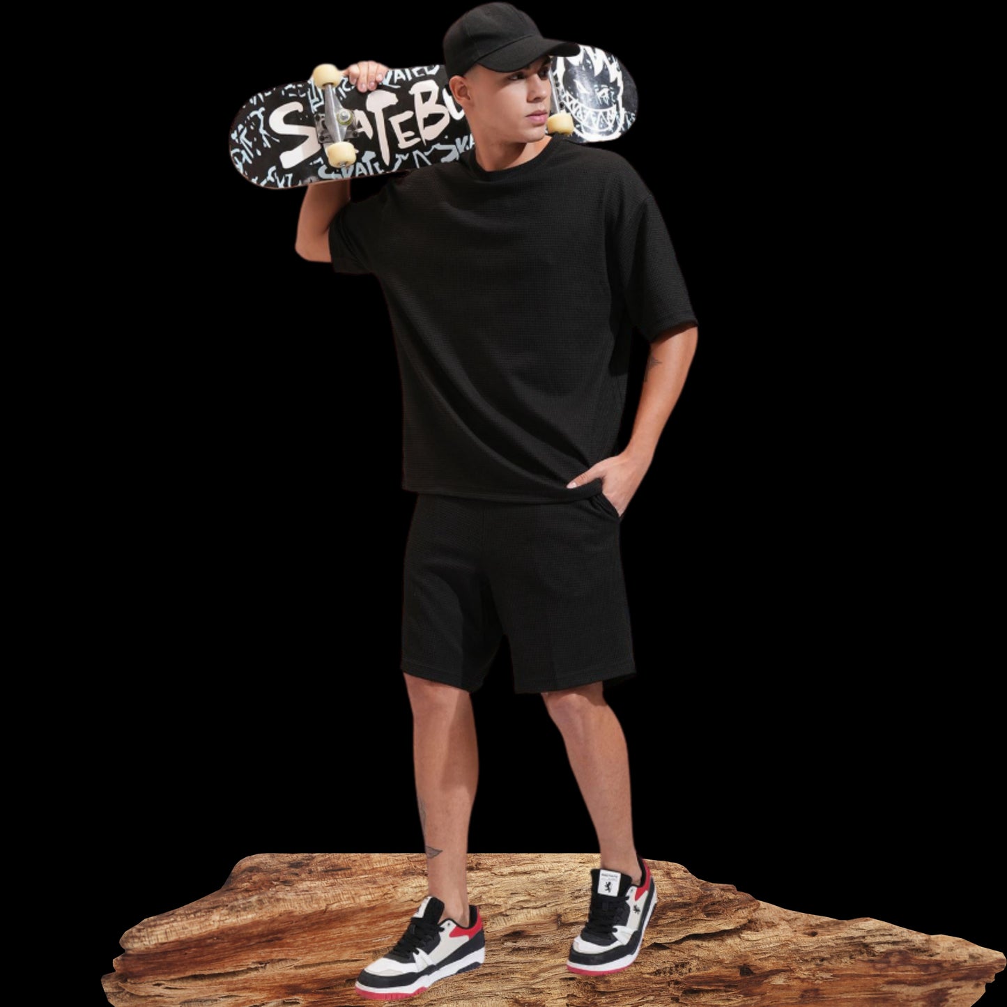 MEN'S T-SHIRT AND SHORTS