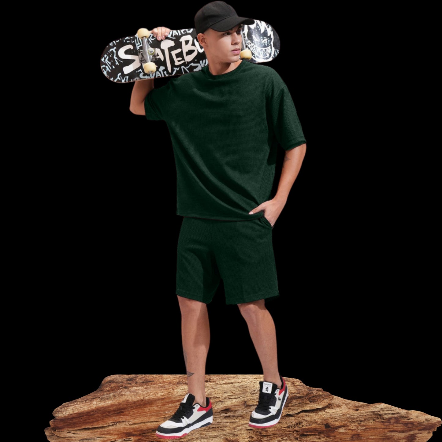 MEN'S T-SHIRT AND SHORTS