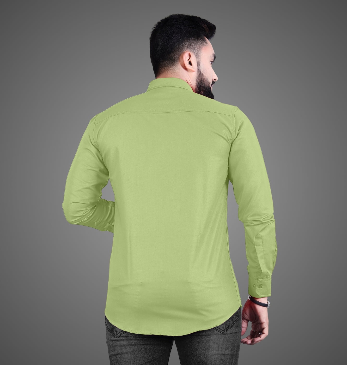 Men's Premium Cotton Blend Full Sleeve Formal Shirt – Slim Fit, Office Wear